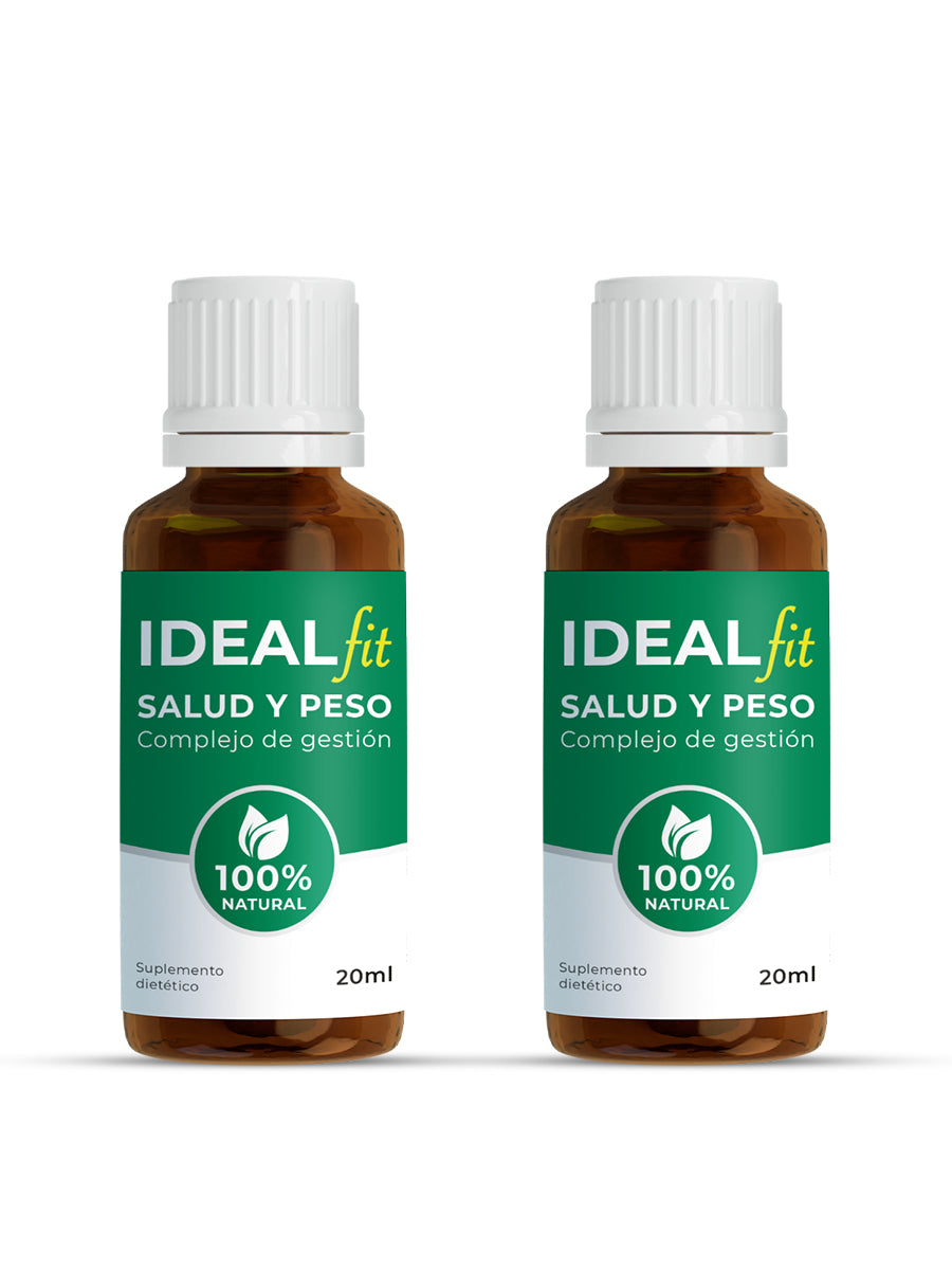 IdealFit Gotas – Apoyo al Metabolismo y Control de Peso con L-Carnitina y Te Verde 20ml