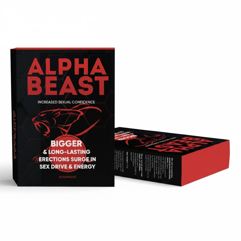 Alpha Beast – Complemento Masculino con Tribulus, Maca, Ginseng y L-Arginina 20 Capsulas