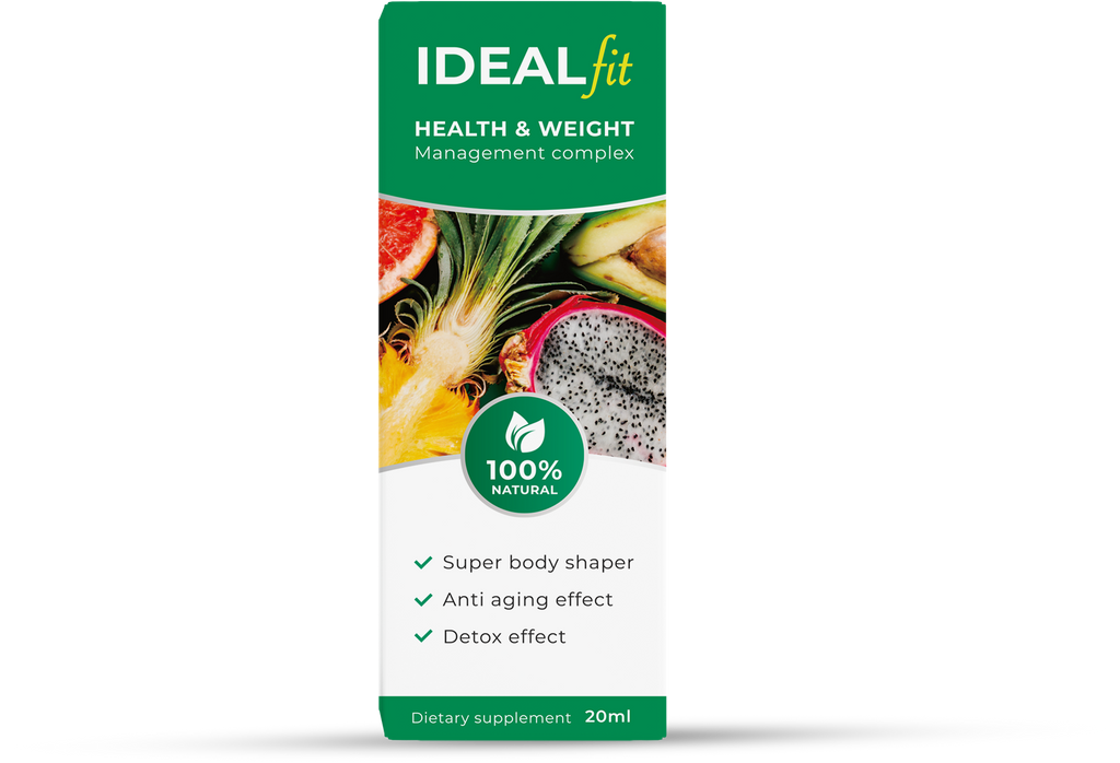 IdealFit Gotas – Apoyo al Metabolismo y Control de Peso con L-Carnitina y Te Verde 20ml