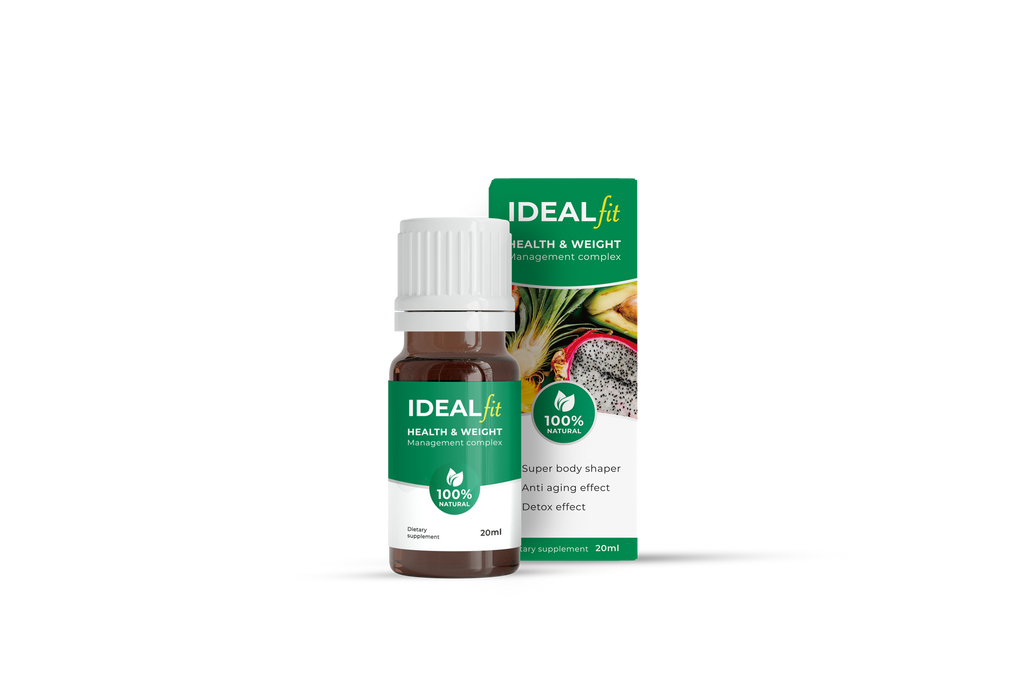 IdealFit Gotas – Apoyo al Metabolismo y Control de Peso con L-Carnitina y Te Verde 20ml